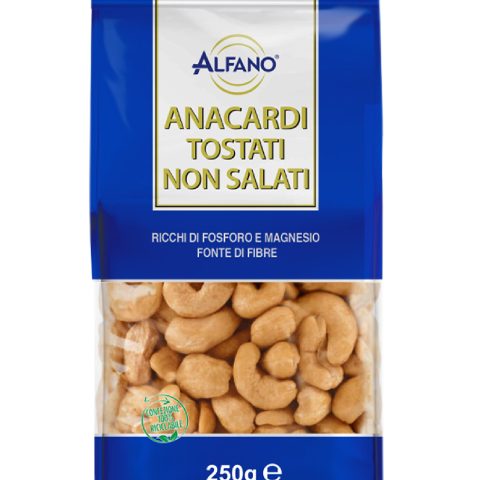 Anacardi Tostati Non Salati