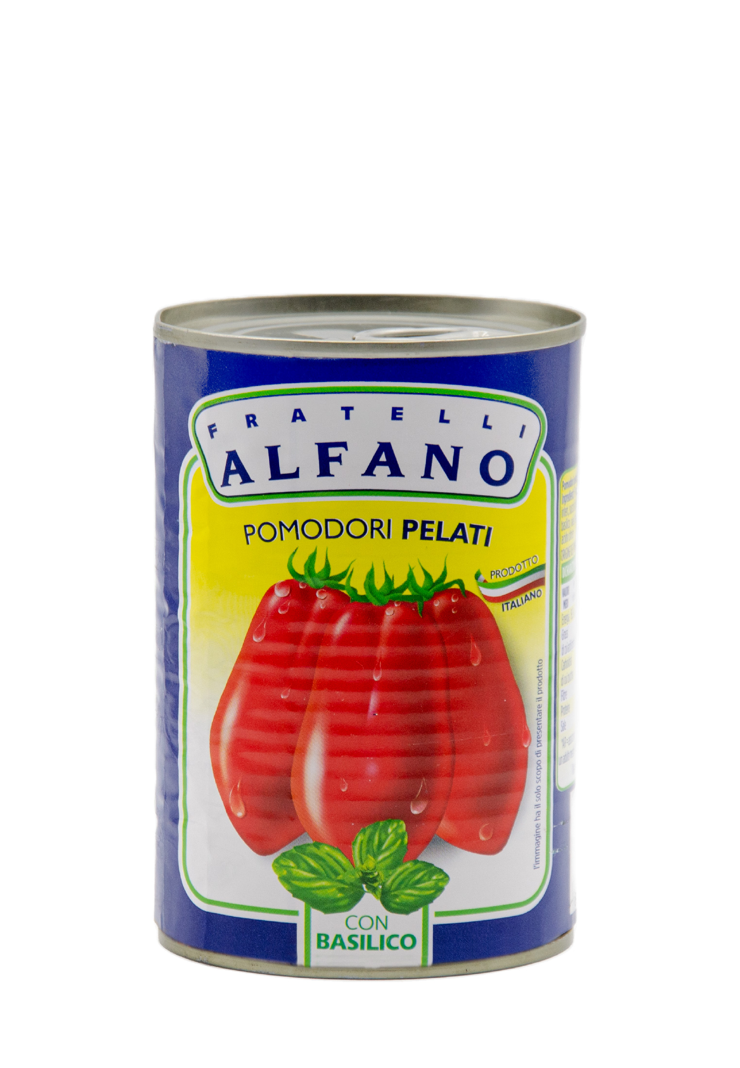 Pomodori Pelati con Basilico ITALIA