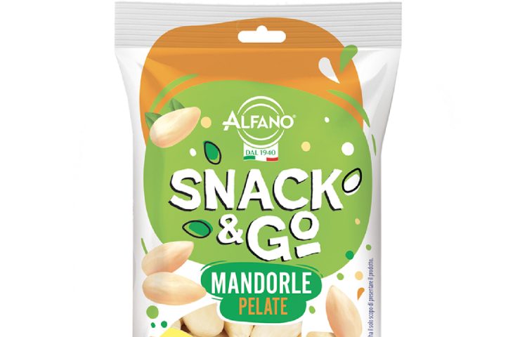 alfano fratelli snack & go mandorle pelate 180