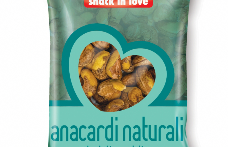 Anacardi Naturali Tostati e Salati fronte