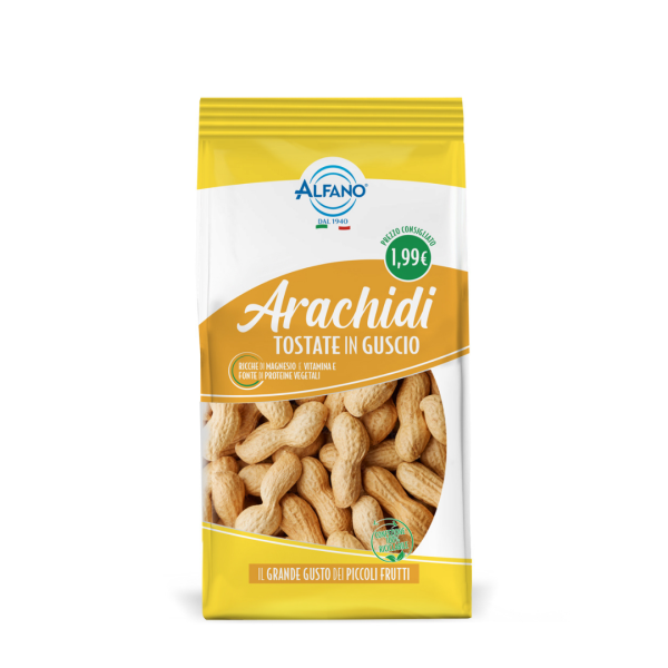 Arachidi Tostate in guscio 1,99€