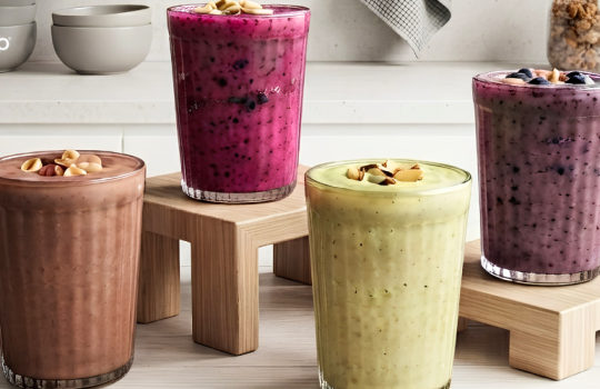 4 smoothies