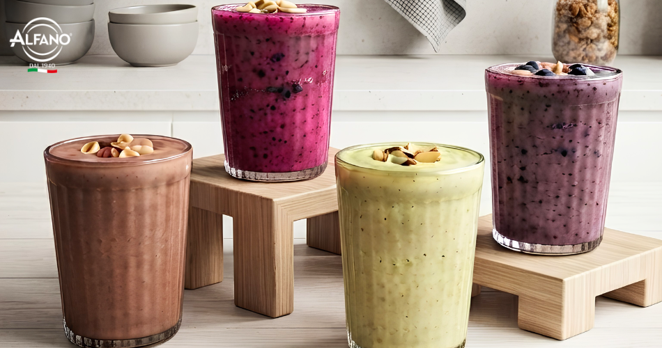 4 smoothies